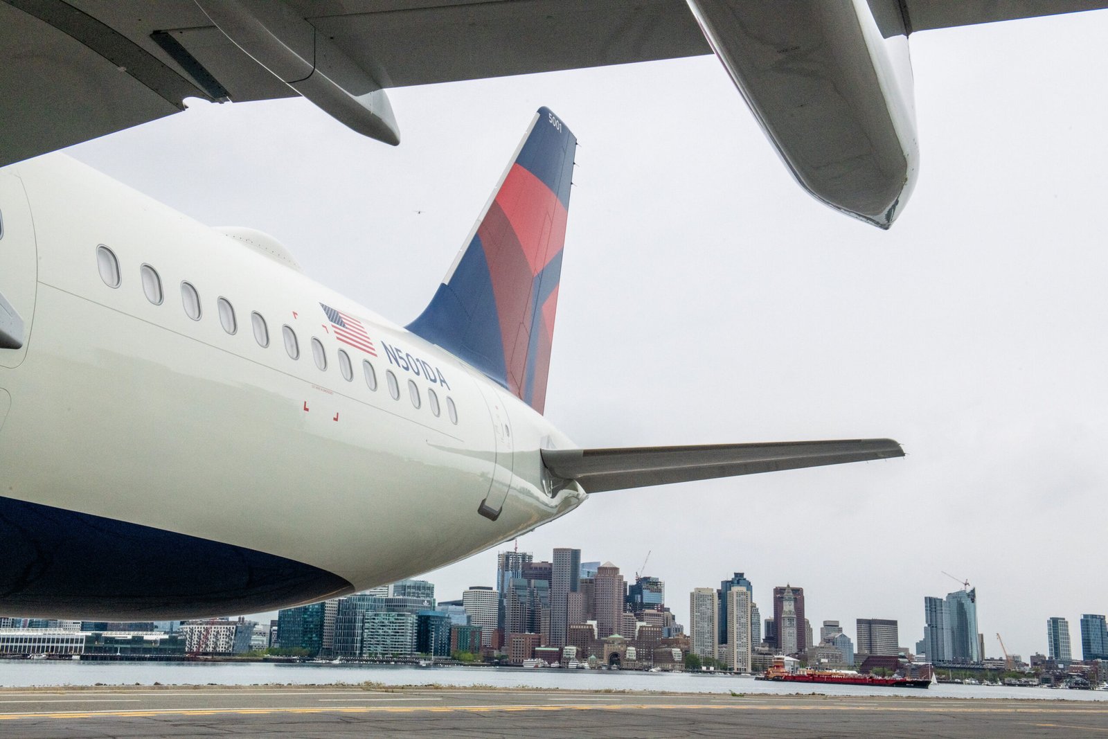 Delta A321neo decola em voo inaugural de Boston