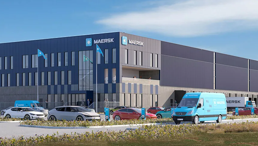 Maersk vai operar o primeiro armazém verde do seu tipo na Dinamarca