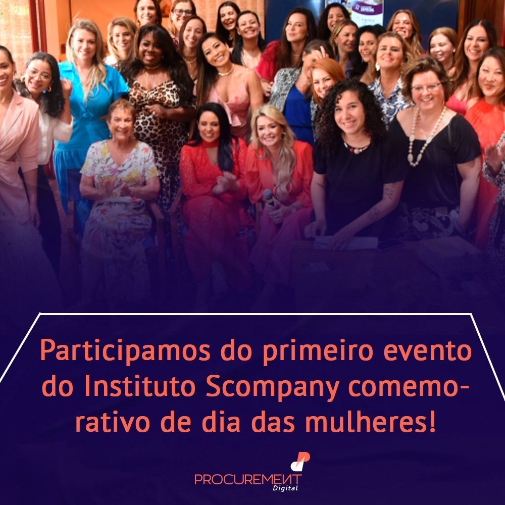 Participamos do primeiro evento do Instituto Scompany comemorativo de dia das mulheres!