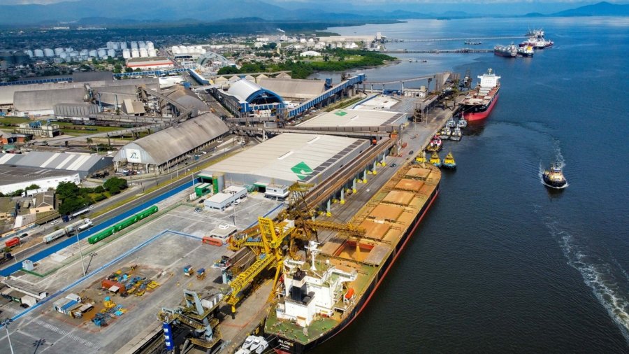 Klabin inaugura terminal portuário de R$ 120 mi em Paranaguá