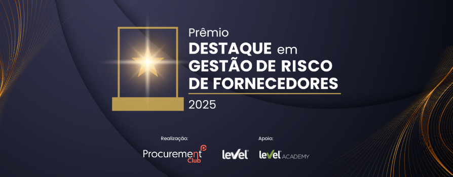 Procurement Club lança o "Prêmio Destaque em Gestão de Risco de Fornecedores 2025" para celebrar as melhores práticas do mercado